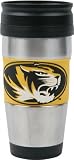 Missouri Tigers Travel Mug: 15 oz Stainless Steel Travel Tumbler