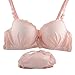 ROPALIA Womens Seamless Lingerie Plaid Print Push Up Lace Bra Panties Sets