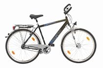 Texo Trekking Fahrrad 71,1 cm (28 Zoll) Alu Herren 7-Gang SRAM Rücktrittbremsnabe, gefedert mit Nabendynamo