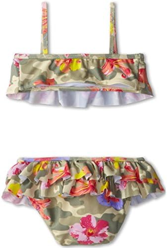Kate Mack Baby Girl's Camo Flower Swim Bikini Baby (Infant) Multi Swimsuit Set 24 Months