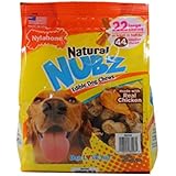 Nylabone Natural Nubz Edible Dog Chews 22ct. (2.6lb bag)