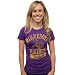 NFL Minnesota Vikings Women's Vintage Flock Short Sleeve Crew Tee