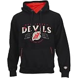 Old Time Hockey New Jersey Devils Saginaw Hooded Sweatshirt