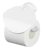 spirella 10.10584 Rollenhalter mit Deckel lemon white
