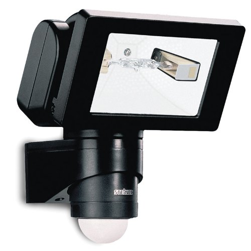 Steinel HS150B - 150 Watt Halogen Motion Sensor, Black Steinel HS150B - 150 Watt Halogen Motion Sensor, Black