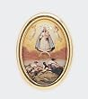 Gold Plated Religious Lapel Pin - Caridad Cobre