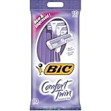 Shavers-Bic Comfort Twin Disposable Shaver, Sensitive, 10-Count