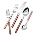 Hampton Forge Kaitlyn Copper 20-Piece 18/0 Forged Flatware Set, Service for 4