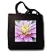 Patricia Sanders Flowers - Beauty Dahlia Rumi Floral Inspirational Quotes Poetry - Tote Bags