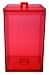 Zak Designs Pop 2-1/2-Quart Stackable Canister, Red