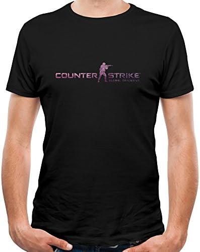 Men's Black Counter-Strike: Global Offensive T-shirts