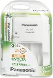 Panasonic EVOLTA 急速充電器セット ニッケル水素電池 単3 (4本入) ブリスター K-KJQ24M34R