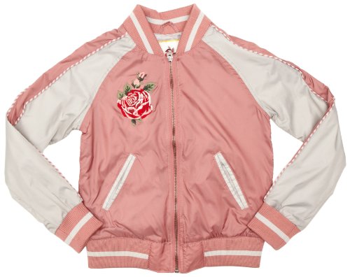 Replay M&auml;dchen Jacke SG8033.050.80246A, Gr. 128/134 (8A), Rosa (860 pink grey) Preisvergleich