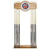 Charlotte Bobcats NBA Billiard Cue Rack with Mirror