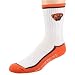 Cleveland Browns White-Orange Crew Socks