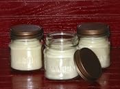 Soy Bean Mason Jar (White Lilac)