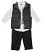 Kenneth Cole Reaction Vest/Shirt/Twill Pants 3-Piece Outfit (Sizes 2T  4T)