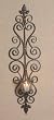 Tall Swirl Metal Wall Sconces (set of 2)