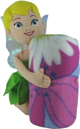 Disney Fairies Tinkerbell Plush Throw Blanket
