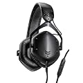 V-Moda Crossfade LP2 Remote Over-Ear Headphones with Inline Volume Control - Matte Black Metal