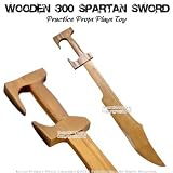 41kCvikBfkL. SL160  300 Spartan Warrior Wooden Sword Practice Props Plays Reviews