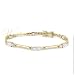 STUDIO 925: *MICHELLE DIAMOND CZ VERMEIL BRACELET*