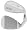 Rh mizuno mp-t11 white satin 52.07 dg spnnr w