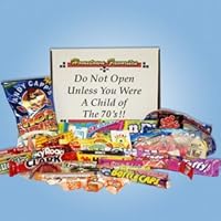 70's Decade Box Gift Basket - Classic 70's Candy