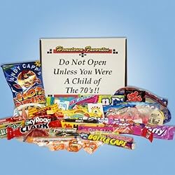 70's Decade Box Gift Basket - Classic 70's Candy