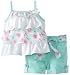 Little Lass Baby-Girls Newborn 2 Piece Short Set With Layers