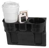 Custom Accessories 91125 Black Seat Wedge Cup Holder