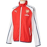 (プーマ)PUMA AFCアンセムジャケット 746380 01 ハイ リスク レッド/ホワイト/エステート ブルー L