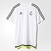 adidas Real Madridd Mens 2015/2016 Training Tops White/Grey/Volt (Medium)