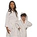 Children's Velour Hooded Bathrobe Boys and Girls 100% Natural Cotton Kids Robe