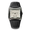 Police - PX11420G -Montre Homme Acier - Quartz Analogique - Fond Gris - Jour Date - Bracelet Cuir Noir