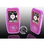 i-nique Colour-Me (Purple) Silicone skin case & Screen protection - Samsung YP-T9