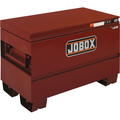 Jobox 36in. Heavy-Duty Steel Chest - Site-Vault Security System, 8.3 Cu. Ft., 36in.W x 20in.D x 23 3/4in.H, Model# 1-652990