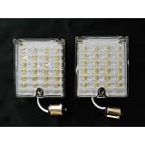(2) 1966 - 1967 Chevrolet Chevy Nova 24 LED White Back Up Reverse Lights 