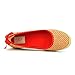 New UGG Women's Indah Burlap Dots Jute-Wrapped Flats