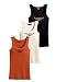 Harley-Davidson&reg; Women's Classic Tank Top. Vintage Orange-99119-10VW; Black-99118-10VW; Off-White-99120-10VW