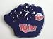 MINNESOTA TWINS GLOVE WALL CLOCK