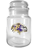 NFL Glass Candy Jar