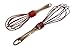 Silicone Whisk Set: cmsHome 2 Piece Premium Food Grade Silicone 8 Inch 10 Inch Red Purple Hand Beater