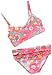 Playshoes Mädchen Jacke, geblümt UV-Schutz 50+ Bikini Flora pink mit bunten Blumen 461014, Gr. 128, Pink(900 original)