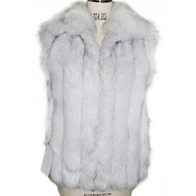 Buy 25 Fox Vest w Wing Collar Made in USA by FursNewYork