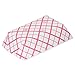 A World Of Deals #200 Paperboard Red Check Food Tray, 2-lb Capacity (Pack of 250)