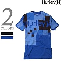 Hurley(ハーレー) ペイントチェックアートTシャツ [並行輸入品] blue M