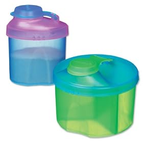Munchkin Powdered Formula Dispenser Combo Pack,Colors Vary