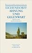 Ahnung und Gegenwart: S�mtliche Erz�hlungen I: Text und Kommentar (Deutscher Klassiker Verlag im Taschenbuch)