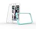 For iPhone 6 / 6s [Built-In Screen Protector] For Apple Full-body Premium Cover with Built-in HD Screen Protector (Crystal PC Back) Impact Resistant Bumper Zarus ZUSLAB Case Protection Hybrid (Mint)